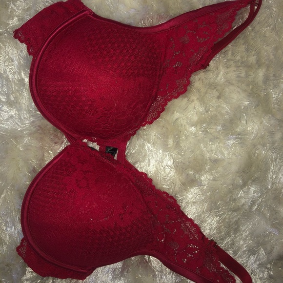 Red Lace Bra Bralette NWOT - Picture 8 of 9